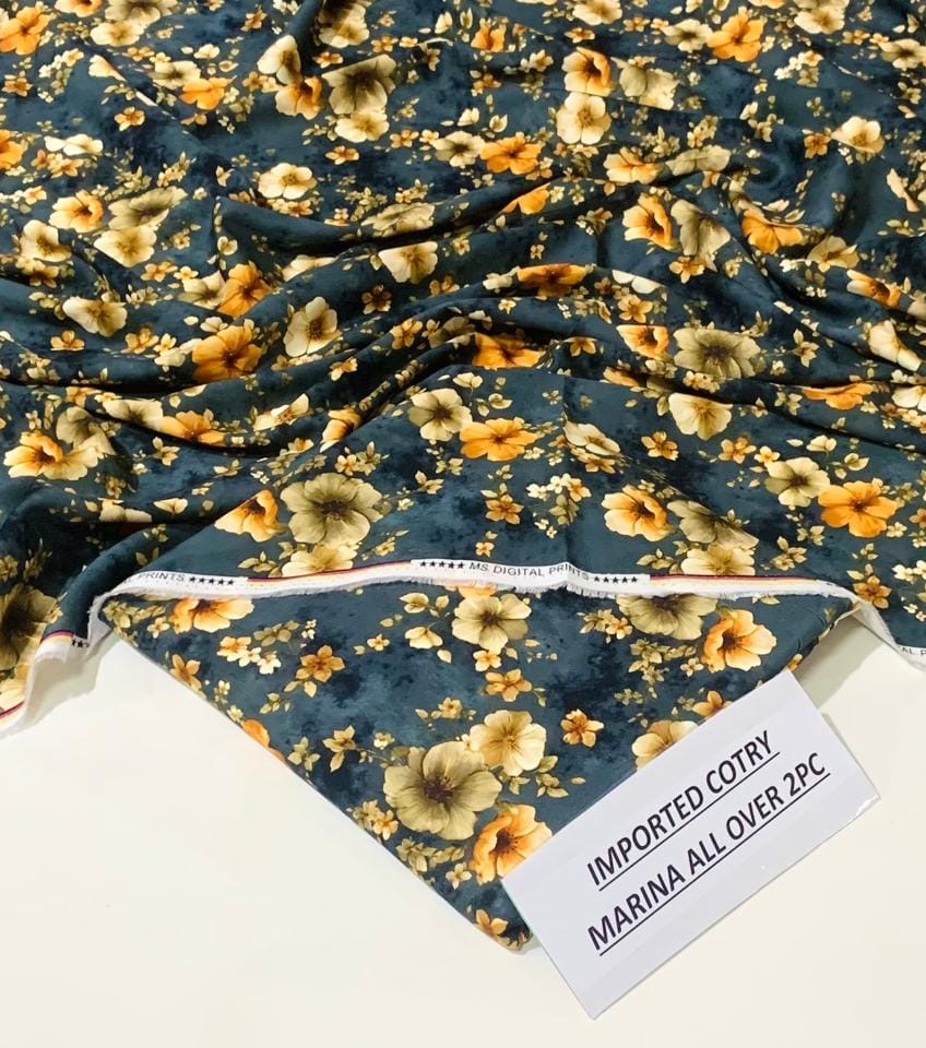 Imported Soft Marina 2 Piece Collection – Cotry Printed Shirt & Trouser