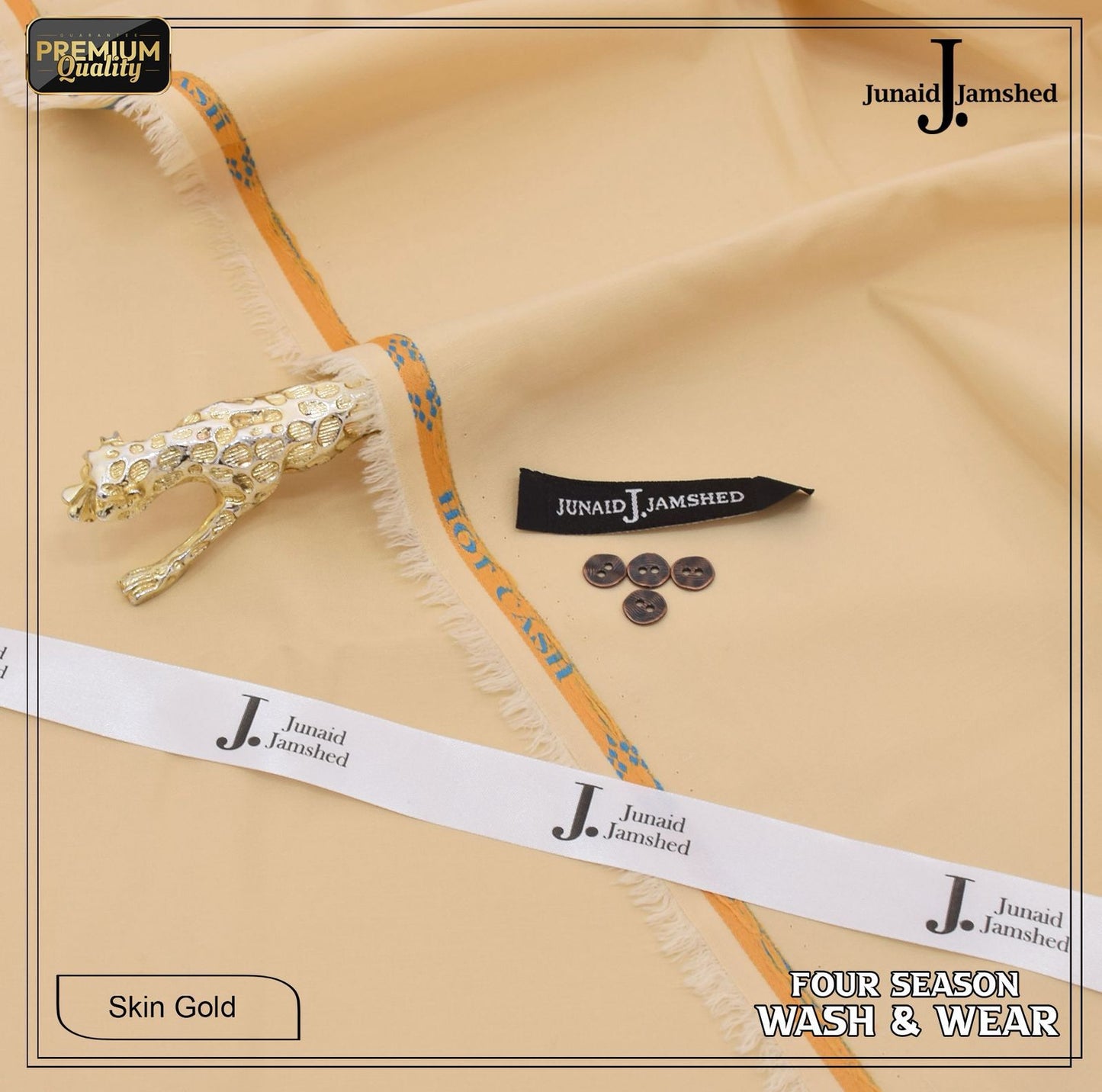 Special J. 4 season Wash & wear | Wrinkle Free Fabric | Skin Gold