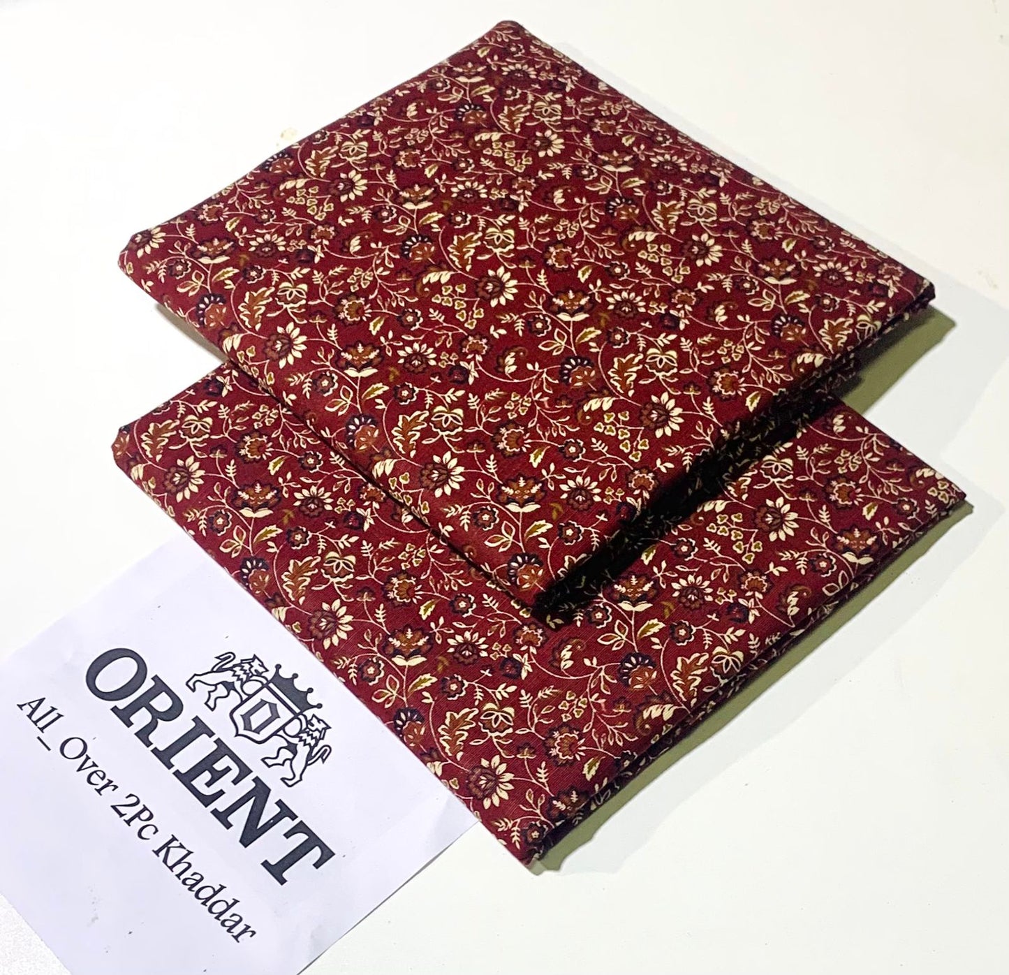 Orients 2-Piece Printed Khaddar Collection – Original Winter Fabric