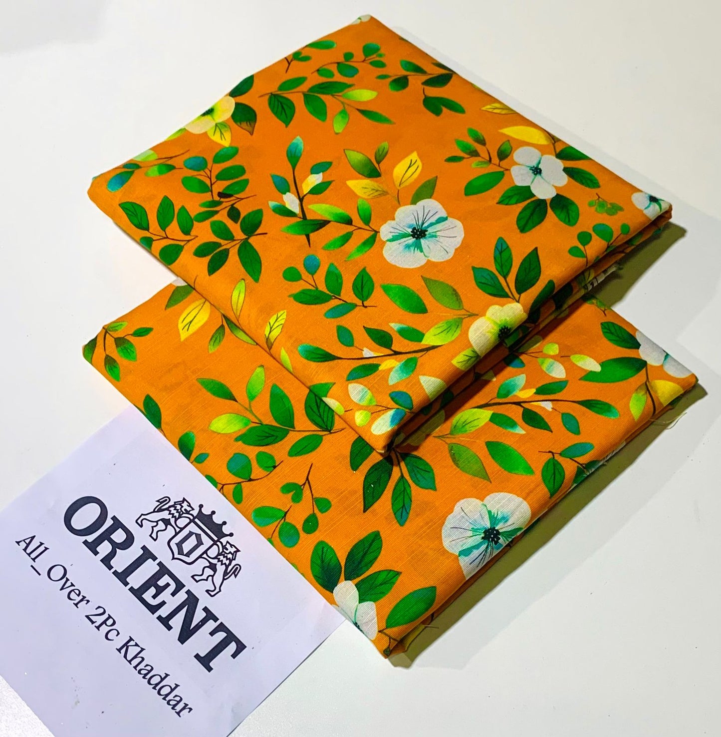 Orients 2-Piece Printed Khaddar Collection – Original Winter Fabric