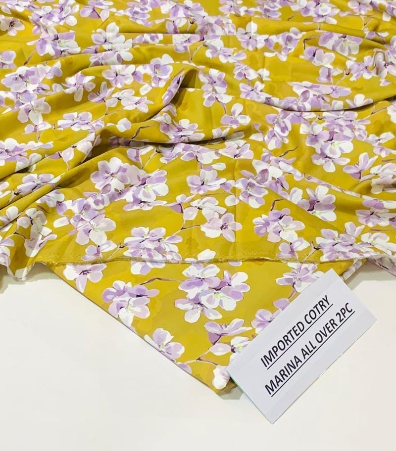 Imported Soft Marina 2 Piece Collection – Cotry Printed Shirt & Trouser