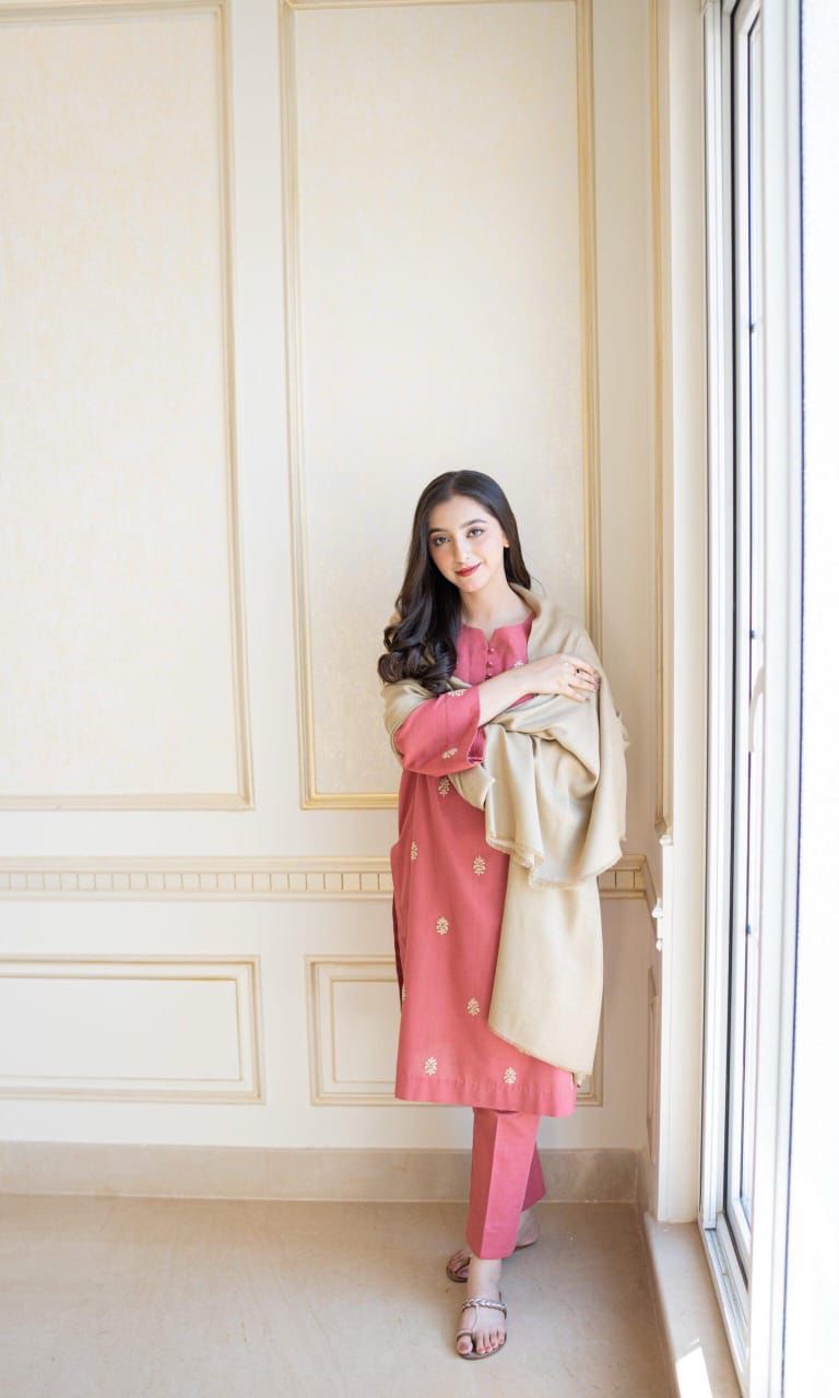 URGE Airjet Dhanak 3 Piece Embroidered Collection – Premium Winter Wear