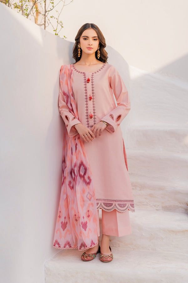 URGE Airjet Dhanak 3 Piece Embroidered Collection – Premium Winter Wear