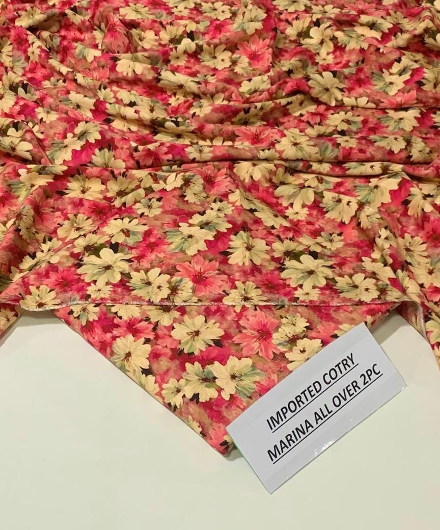 Imported Soft Marina 2 Piece Collection – Cotry Printed Shirt & Trouser