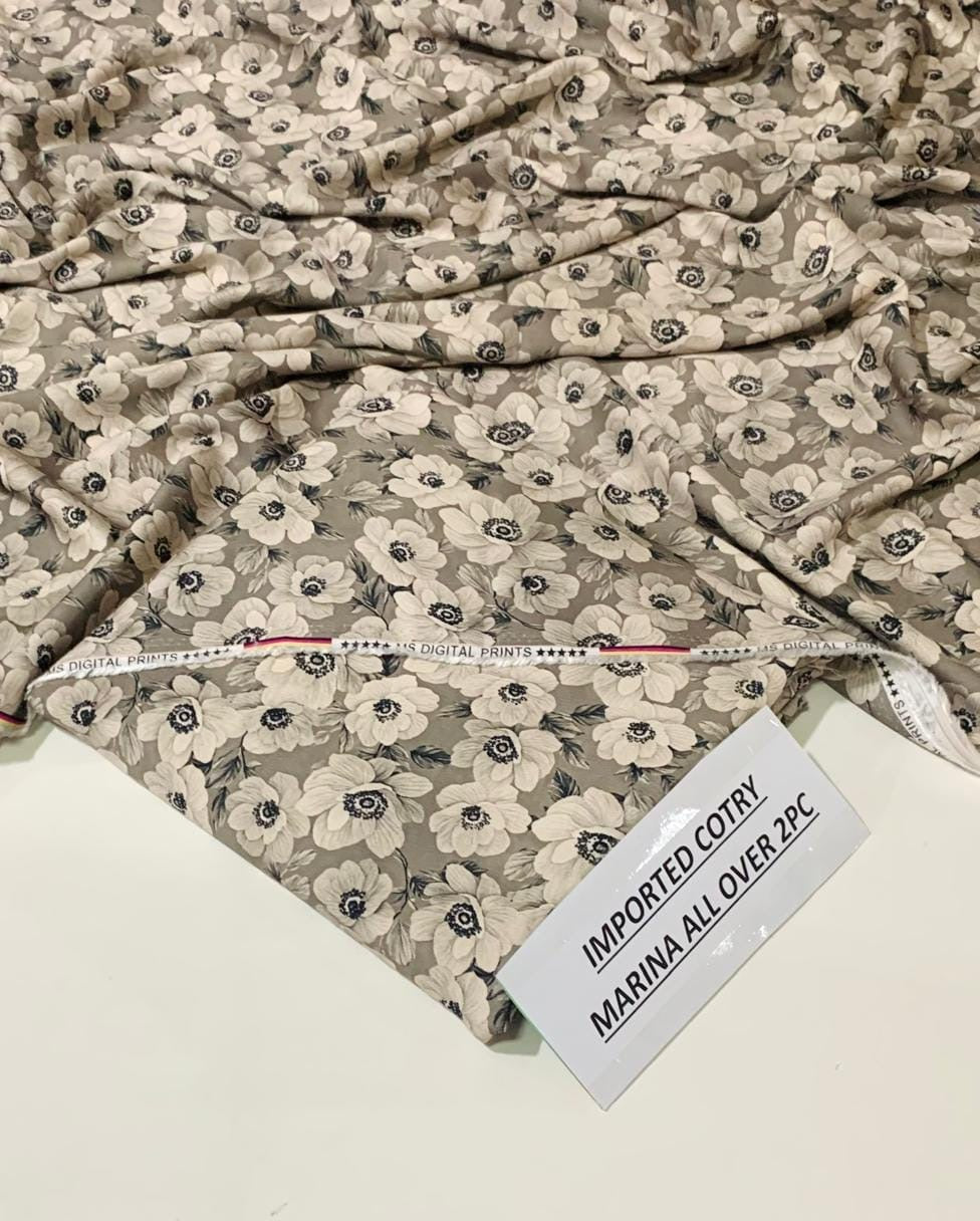 Imported Soft Marina 2 Piece Collection – Cotry Printed Shirt & Trouser