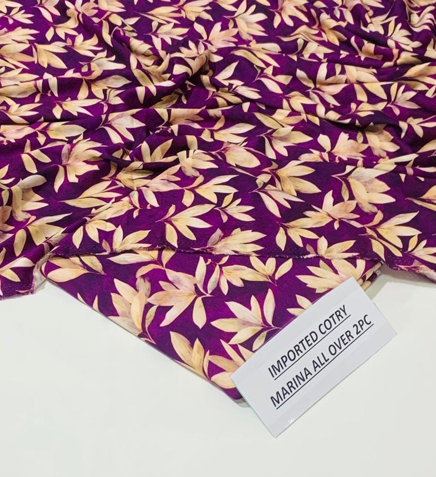 Imported Soft Marina 2 Piece Collection – Cotry Printed Shirt & Trouser