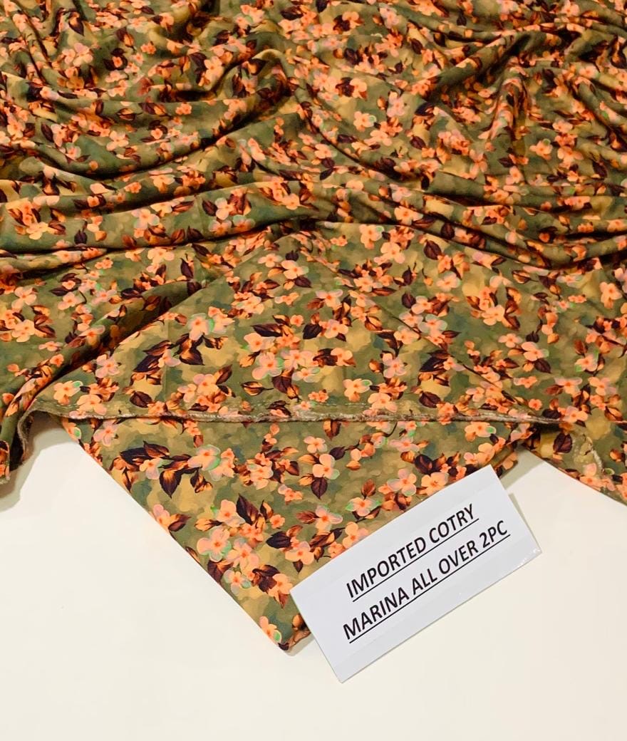 Imported Soft Marina 2 Piece Collection – Cotry Printed Shirt & Trouser