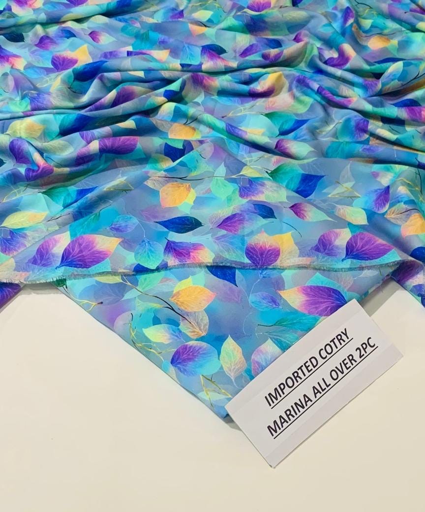 Imported Soft Marina 2 Piece Collection – Cotry Printed Shirt & Trouser