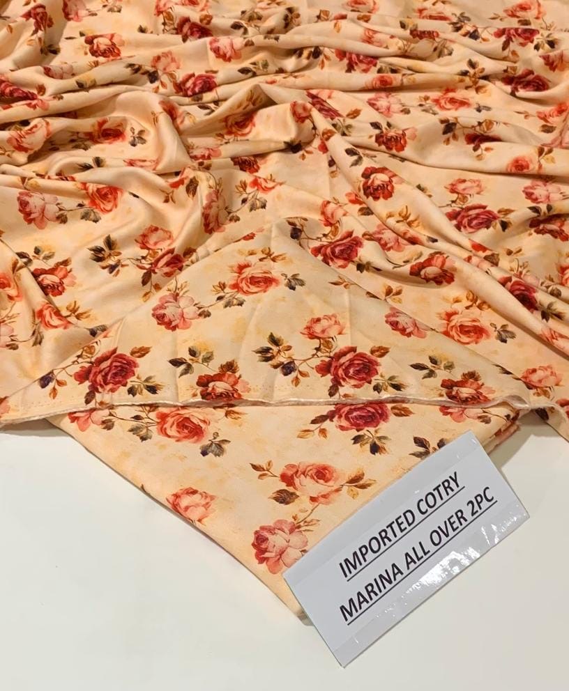 Imported Soft Marina 2 Piece Collection – Cotry Printed Shirt & Trouser