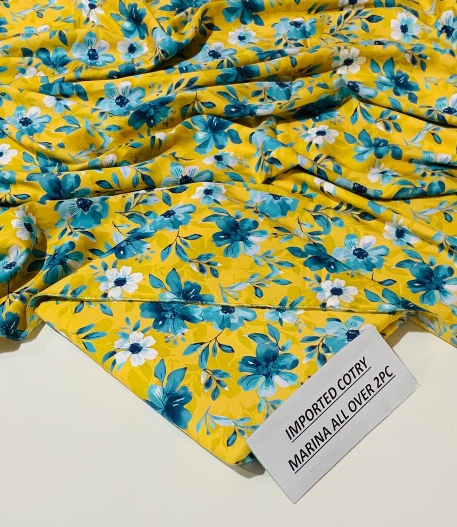 Imported Soft Marina 2 Piece Collection – Cotry Printed Shirt & Trouser