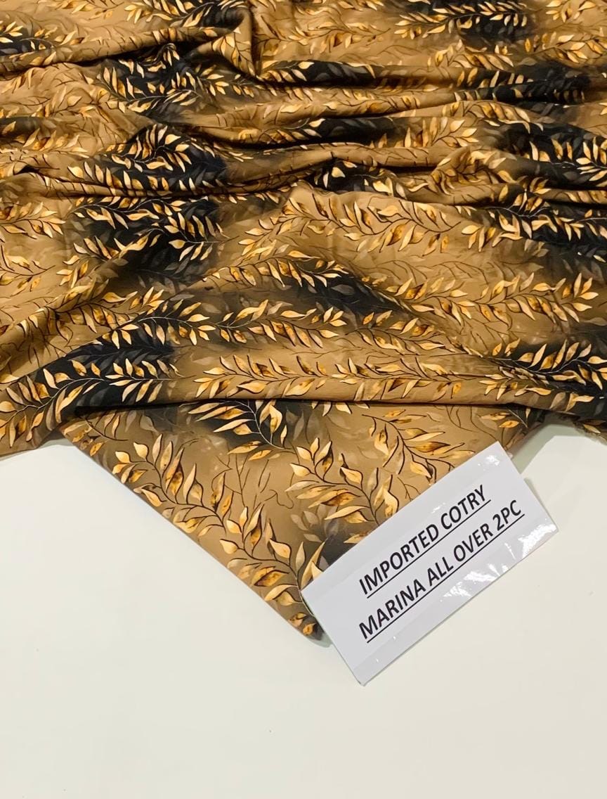 Imported Soft Marina 2 Piece Collection – Cotry Printed Shirt & Trouser