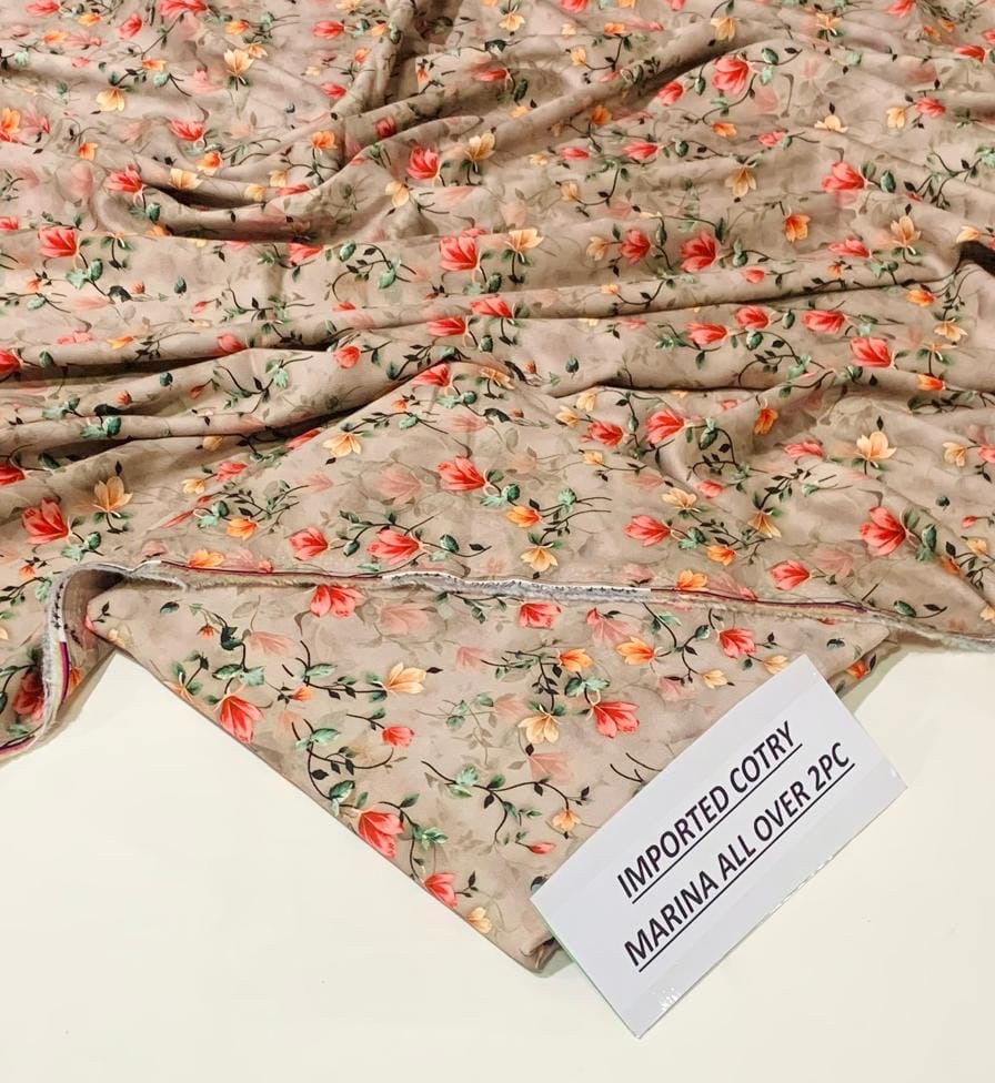 Imported Soft Marina 2 Piece Collection – Cotry Printed Shirt & Trouser