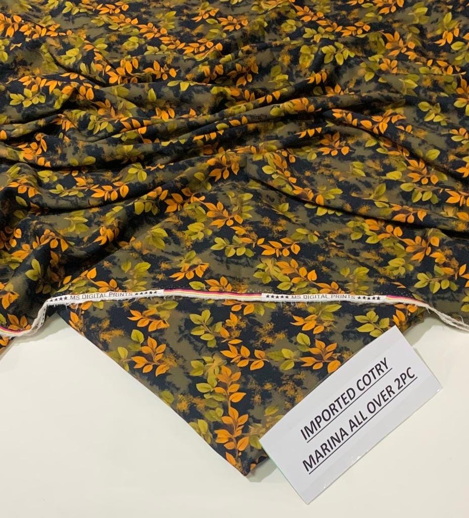 Imported Soft Marina 2 Piece Collection – Cotry Printed Shirt & Trouser