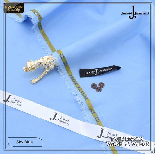 Special J. 4 season Wash & wear | Wrinkle Free Fabric | Sky Blue