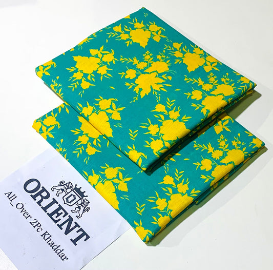 Orients 2-Piece Printed Khaddar Collection – Original Winter Fabric