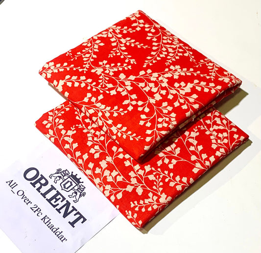 Orients 2-Piece Printed Khaddar Collection – Original Winter Fabric