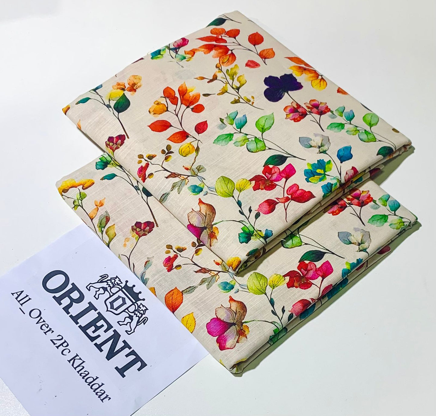 Orients 2-Piece Printed Khaddar Collection – Original Winter Fabric
