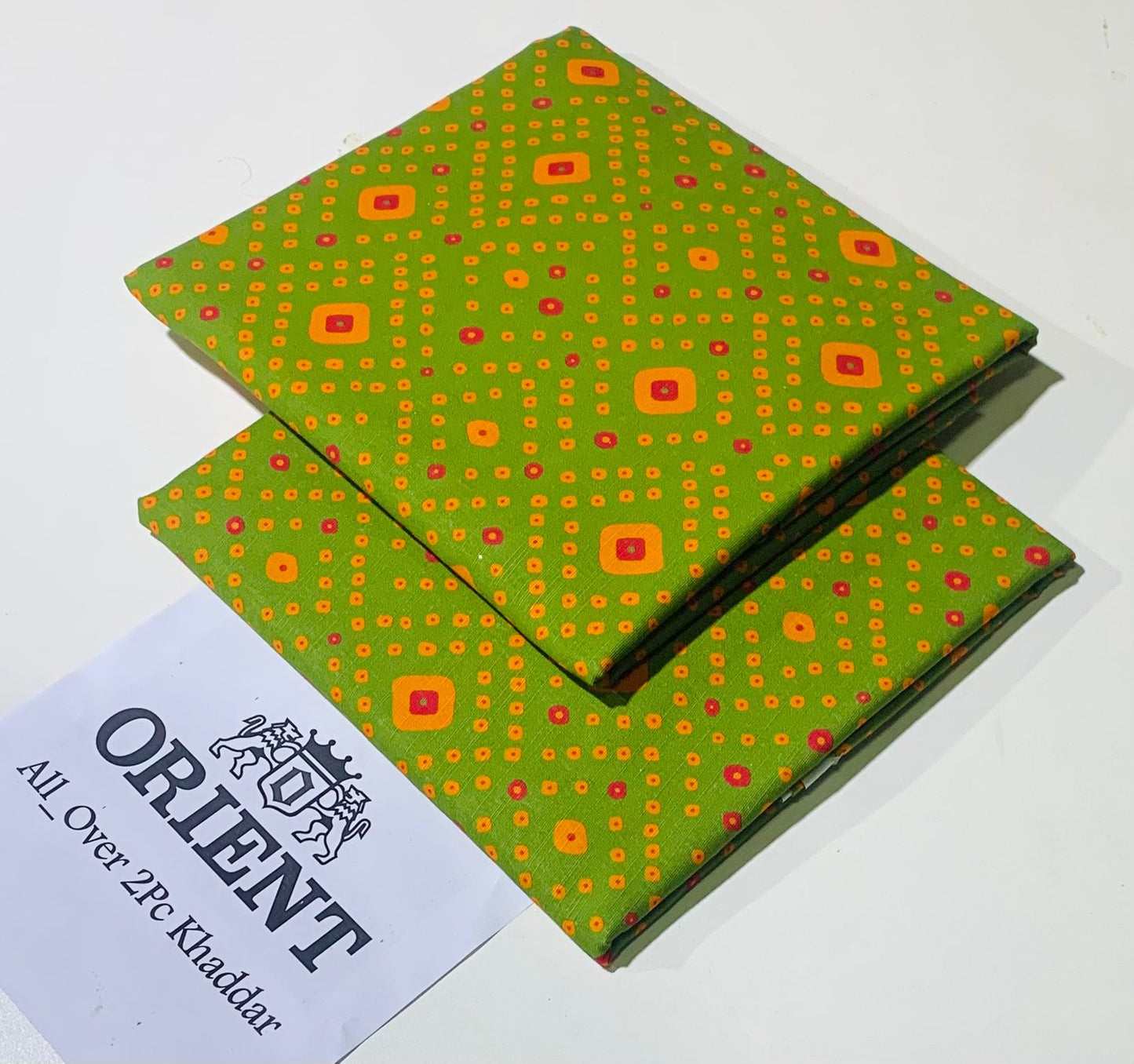 Orients 2-Piece Printed Khaddar Collection – Original Winter Fabric